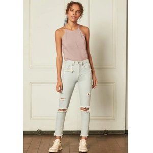 Boyish The Billy Authentic Rigid High-Rise Skinny Jeans in Spectacular Now